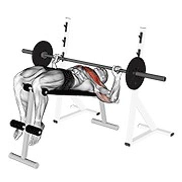 Barbell Decline Wide Grip Press