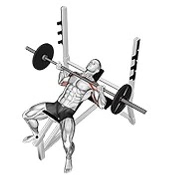 Barbell Reverse Grip Incline Bench Press