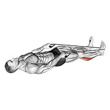 Calf Stretch With Rope
